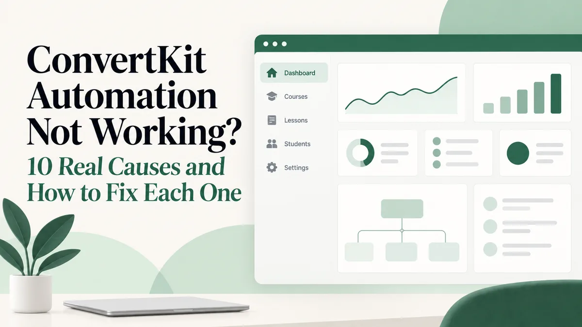 convertkit automation not working illustration