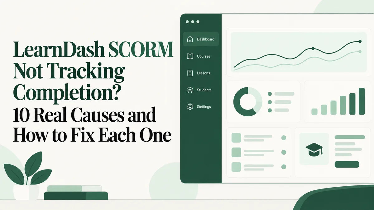 learndash scorm not tracking completion illustration
