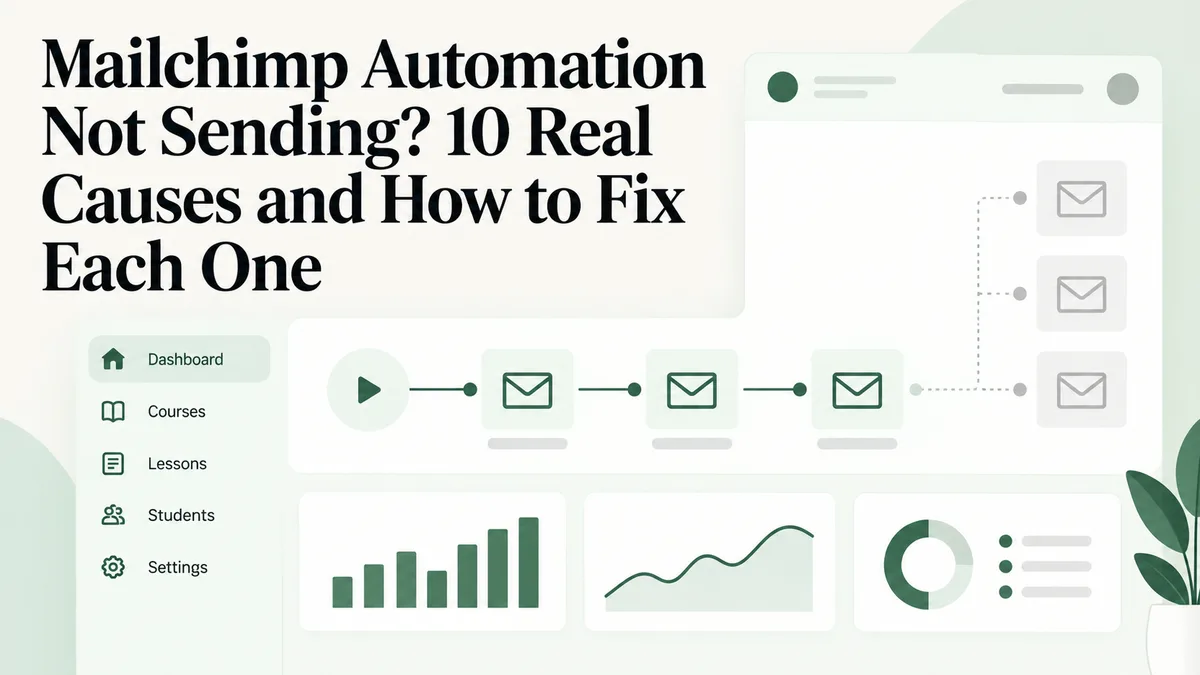 mailchimp automation not sending illustration