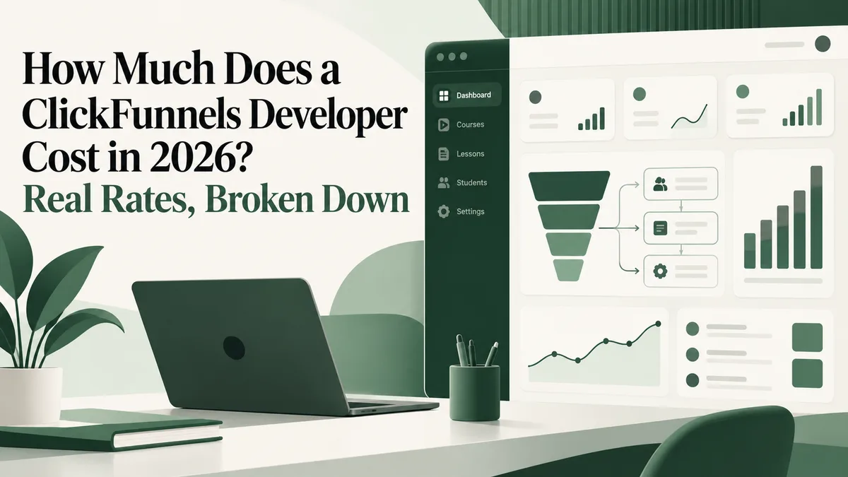 clickfunnels developer cost illustration