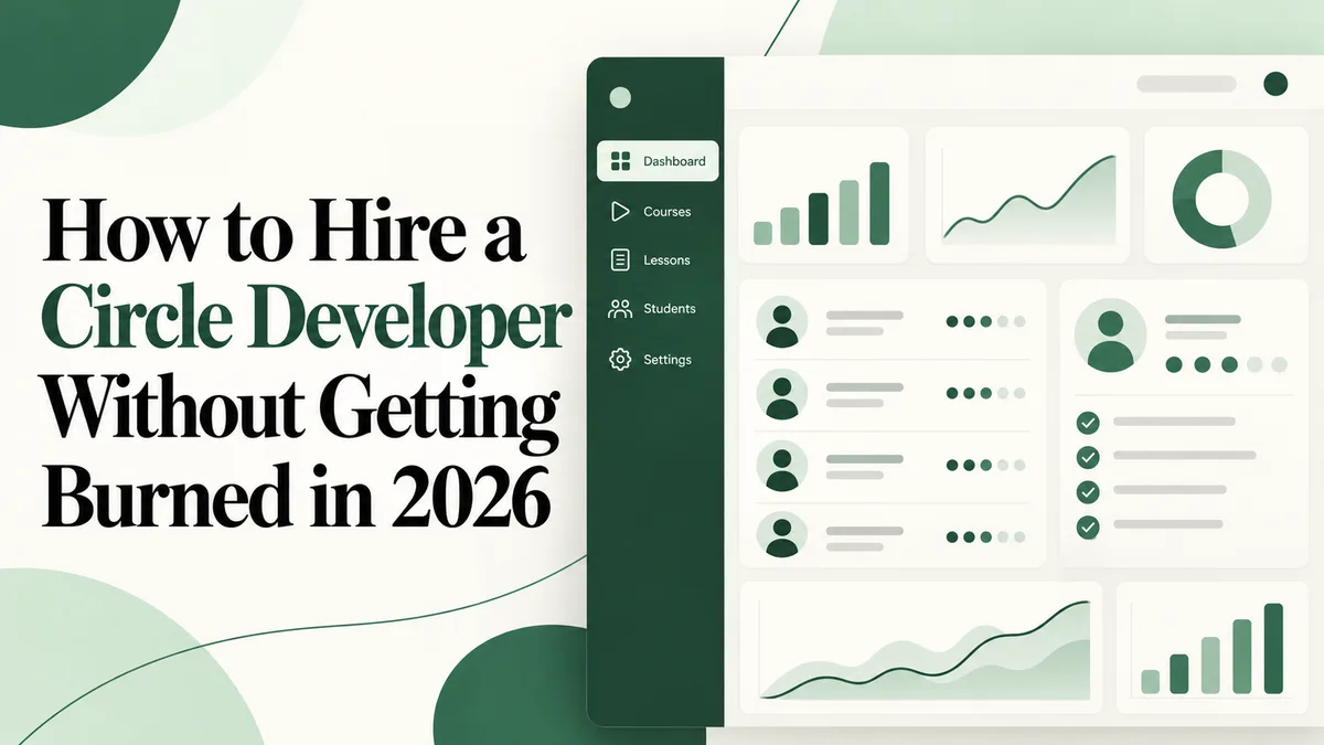 how to hire a circle developer illustration