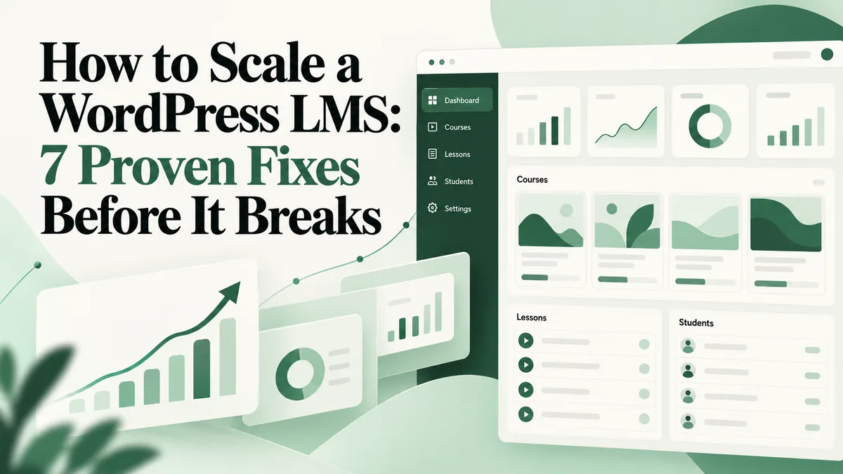 how to scale a wordpress lms illustration